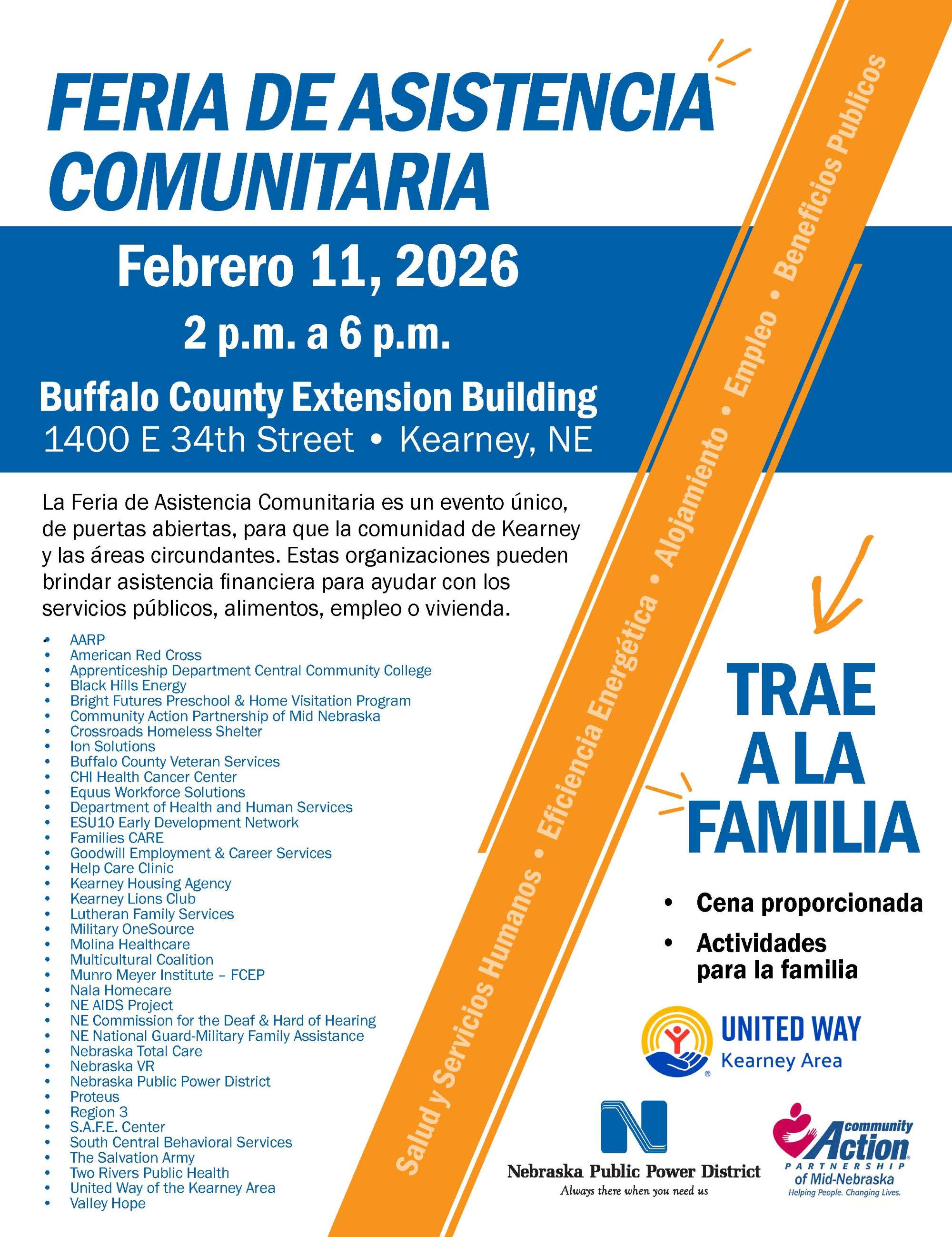 Assistance Flyer Spanish