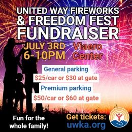 United Way Fireworks and Freedom Fest Fundraiser